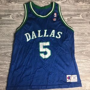 (VTG) Men’s 44/L CHAMPION DAL Mavs J.Kidd Jersey